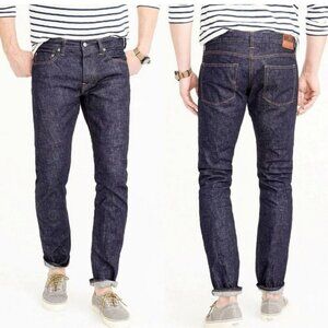 J. Crew Mens 35 Selvedge Denim Jeans Slim Fit